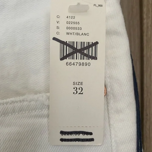 New Citizens of Humanity Dylan Rolled Crop Jeans in Hereafter Size 32 - Picture 10 of 12